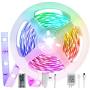 GIREALO LED Strip Lights 16.4ft,RGB LED Light Strip Stronger 5050 LED with 44 Keys Remote,Color Changing LED Strip for Bedroom,Living Room,Home,TV,Kitchen,Party Decoration
