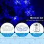 8 Modes Christmas String Lights 10 Feet 30 LED Christmas Snowflake Fairy Lights Battery Operated Waterproof Lights for Home Garden Patio Bedroom Christmas Outdoor Indoor Decorations (Blue) 8 Modes Christmas String Lights 10 Feet 30 LED Christmas Snowflake Fairy Lights Battery Operated Waterproof Lights for Home Garden Patio Bedroom Christmas Outdoor Indoor Decorations (Blue)
