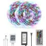 Daybetter Led Strip Lights 32.8ft Color Changing 3528 Led Light Strip Kit for Room Rope Light No White Color