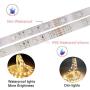 LED Strip Lights Work with Alexa, WiFi LED Light Strip 32.8ft RGB LED Light Strips SMD5050 App Control LED Lights Strip Music LED Lights for Bedroom Party-No Remote