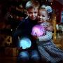 BRIGHTWORLD Moon Lamp Kids Night Light Galaxy Lamp 5.9 inch 16 Colors LED 3D Star Moon Light with Wood Stand, Remote & Touch Control USB Rechargeable Gift for Baby Girls Boys Birthday