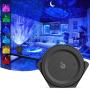 Star Projector, 3-1 Ocean Wave Projector Night Light for Kids with LED Nebula Cloud&Moon, Voice Control, 13 Lighting Effects Galaxy Light Projector for Bedroom/Home Theater/Room Decor (Black) Star Projector, 3-1 Ocean Wave Projector Night Light for Kids with LED Nebula Cloud&Moon, Voice Control, 13 Lighting Effects Galaxy Light Projector for Bedroom/Home Theater/Room Decor (Black)