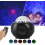 Christmas Night Light Projector Galaxy and Ocean Waves Starry Star Projector with LED Nebula Cloud for Kid Bedroom/Party/Home/Xmas Theatre, Built-in Bluetooth Music Speaker, Sound Activated