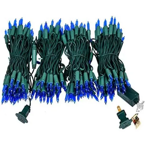 200 Blue Outdoor String Lights, Green Wire LED Lights String 66 Ft, UL Certified New Always on Mini Lights Set, for Indoor Outdoor Party, Garden, Patio. 200 Blue Outdoor String Lights, Green Wire LED Lights String 66 Ft, UL Certified New Always on Mini Lights Set, for Indoor Outdoor Party, Garden, Patio.