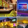 65.6FT/20M LED Strip Lights, Sxlofty RGB LED Light Strip Music Sync RGB LED Strip,5050 SMD Color Changing LED Strip Light Bluetooth Controller + 23 Key Remote LED Lights for Bedroom Home Party