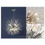GDLMA Modern Sputnik Chandelier 8-Light Crystal Pendant Lamp for Bedroom,Dining Room,Living Room (Silver)