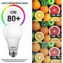 24 Pack A19 LED Light Bulb, 60 Watt Equivalent, Daylight 5000K, E26 Medium Base, Non-Dimmable LED Light Bulb, UL Listed