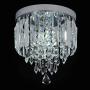 Mini Crystal Chandelier Flush Mount Ceiling Light for Bedroom, Hallway, Bar, Kitchen, Bathroom Pendant Lamps