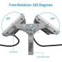 LED Flood Light Outdoor, Sararoom 200W IP65 Waterproof LED Security Lights, 18000LM 6000K Cold White Spotlight, Floodlight Landscape Wall Light for Yard, Street, Parking Lot, Garage