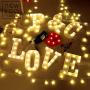 Light Up Letters for Wall Decor Led Letter Marquee Lights Alphabet Light Up Letters Light with Remote, Wall Decor Night Lights for Bedroom Wedding Party Birthday Home Bar Decoration