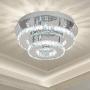 Ganeed Crystal Ceiling Light,Flush Mount Ceiling Lights Fixture,Modern LED Ceiling Lamp Chandelier Lighting for Dining Room Bedroom Living Room Foyer(36W/3000-6500K) Ganeed Crystal Ceiling Light,Flush Mount Ceiling Lights Fixture,Modern LED Ceiling Lamp Chandelier Lighting for Dining Room Bedroom Living Room Foyer(36W/3000-6500K)