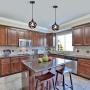 Industrial Pendant Light Fixtures Orb Chandelier 1 Light Bronze Chandeliers for Dining Room