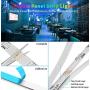 Led Strip Lights 16.4ft, Bluetooth Music Sync Color Changing 5050 RGB LED Lights 300 Led Light Strips with Remote, Waterproof led Strip Lights for Room, Bedroom, Kitchen, Home Decoration