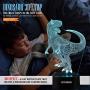 Dinosaur Toys Night Light - 3D Night Lamp with Three Patterns & Remote Control & Smart Touch+16 Colors Changing Dimmable, Brithday Gifts for 2 3 4 5 6 7 8 Year Old Boys Girls Dinosaur Fans