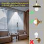 Motion Sensor Light Bulbs, Aukora 12W (100-Watt Equivalent) E26 Motion Activated Dusk to Dawn Security Light Bulb Outdoor/Indoor for Front Door Porch Garage Basement Hallway Closet(Warm White 2 Pack)