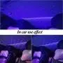 Star Night Light Projector, USB Adjustable Romantic Projector Night Light Auto Roof Ceiling Light, Portable Atmosphere Decorations Night Lamp for Car&Bedroom&Party&Ceiling&Walls