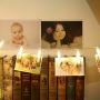 Lwind Photo Clip String Lights, 40 Clip LED Warm-White Fairy Twinkle Lights Powered by 3 AA Batteries for Hanging Photos, Cards and Light Artwork, ect