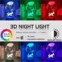 Volleyball!! 3D Led Night Light Anime Kozume Kenma Bedroom Decoration Night Light Kid Children Birthday Table Lamp Gift Haikyuu Kenma Light (16 Color with Remote)