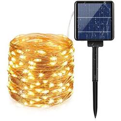 Solar String Lights 300 LED, AUOPLUS 99 FT Solar Powered Fairy Light, 8 Modes Waterproof String Light, Decorative Hanging Lights for Bedroom Outdoor Indoor Garden Backyard Patio Home Christmas