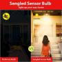 Sengled Motion Sensor Light Outdoor, Dusk to Dawn LED Outdoor Lighting, Motion Activated Auto On/Off A19 3000K 800lm LED Light Bulb Security Light for Front Door Porch Garage Hallway, 4 Pack 2nd Gen