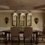 Capulina Tiffany Pool Table Lights 3-Light Dining Room Light Stained Glass Chandelier Hanging Light Tiffany Dining Table Lights Vintage Style Chandelier