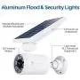Solar Lights Outdoor Motion Sensor of 2, 9-Watt(130W Equ.) 1400-Lumen LED Spotlights , Solar Flood Security Lights for Garden Driveway Patio Yard Path Porch Deck, 100-Week 100% Free Replacement