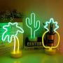 LED Cactus and Flamingo Neon Signs Lights with Holder Base Decorative Marquee Signs Light Battery Operated Night Lights for Living Room Bedroom Christmas Party Supplies Kids Toys Birthday Gifts LED Cactus and Flamingo Neon Signs Lights with Holder Base Decorative Marquee Signs Light Battery Operated Night Lights for Living Room Bedroom Christmas Party Supplies Kids Toys Birthday Gifts