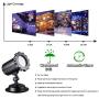 Snowfall LED Light Projector,Syslux Christmas Snow Light,Snowfall Projection Light with Snowstorm Effect for Christmas,Holiday,Halloween,Party,Garden,Wedding,Indoor Outdoor Decorations