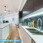 JESLED 65.6ft/20M Cool White LED Strip Lights ,6500K,Dimmable,24V DC LED Tape Lights for Living Room, Kitchen, Cabinet, Media Room, Dining Room, Corridor Decoration