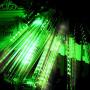VMANOO LED Outdoor Lights 8 Tube Meteor Shower Rain Lights Solar Powered Icicle Raindrop Snow Falling Lights Cascading Lighting for Garden Outdoor Patio Holiday Party Halloween Decoration Green