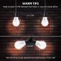 MikeWin Outdoor Dusk to Dawn Light Bulbs 2 Pack, 12W(100W Equivalent), E26 5000K, Built-in Photocell Detector, Auto On/Off, Smart Sensor LED Lighting Bulb for Porch Hallway Garage Boundary