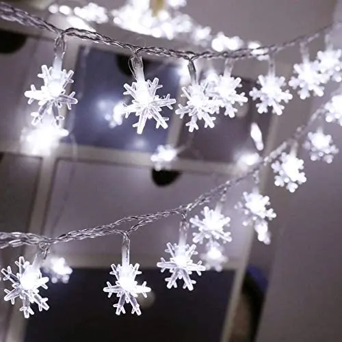 Christmas Lights, 24.6 Ft 50 Led Fairy Lights Battery Operated 2 Modes 5 Sticking Hooks for Xmas Tree Bedroom Indoor Outdoor Christmas Decorations, 2 pack Christmas Lights, 24.6 Ft 50 Led Fairy Lights Battery Operated 2 Modes 5 Sticking Hooks for Xmas Tree Bedroom Indoor Outdoor Christmas Decorations, 2 pack