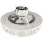 Dimmable Chandelier Ceiling fan light with Remote Control,7-Blades and Bamboo Leaf Style LED Light for Dining Room/Bedroom Office 110V