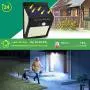 Solar Lights Outdoor - New Upgrade 144 LEDs Motion Sensor Light Outdoor Solar Powered Security Light IP65 Waterproof Led Motion Sensor Outdoor Light Bright Wireless Wall Lights with 3 Modes(6 Pack) Solar Lights Outdoor - New Upgrade 144 LEDs Motion Sensor Light Outdoor Solar Powered Security Light IP65 Waterproof Led Motion Sensor Outdoor Light Bright Wireless Wall Lights with 3 Modes(6 Pack)