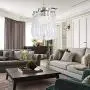 Sweety House Crystal Ceiling Fan Remote Control Modern Invisible 8 Leaf Fan Light Decoration Living Room Dining Room Chandelier 42 Inch(8 Leaf Style)