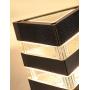 LED Outdoor Wall Lighting Fixtures, Triangle Modern Porch Light Waterproof Outdoor Wall Sconce Aluminum with Clear Shade Exterior Wall Lamp, Up Down Light, 12W 3000k Warm White (Light Source Include)