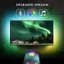 Nexillumi LED Strip Lights TV LED BackLight RGB LED Strip USB Powered for 24 Inch-60 Inch TV,Mirror,PC, APP Control Sync to Music, Bias Lighting, 5050 RGB Waterproof IP65 for Android iOS Nexillumi LED Strip Lights TV LED BackLight RGB LED Strip USB Powered for 24 Inch-60 Inch TV,Mirror,PC, APP Control Sync to Music, Bias Lighting, 5050 RGB Waterproof IP65 for Android iOS