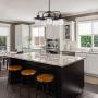 Nate 5-Light Chandelier, Oil Rubbed Bronze, Clear Glass Shades,60471