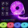 50ft Led Strip Lights, USTO Music Sync Color Changing Led Lights Strip, Led Tape Lights with Phone App and Remote, Led Lights for Bedroom,Living Room,Party