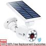 Solar Motion Sensor Light Outdoor Aluminum, 1400-Lumens 9W LED(130W Equi.), 2-Mode Spotlight, Solar Flood Emergency Security Lights for Driveway Patio Path Garden, 100-Week 100% Free Replacement