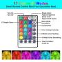 B-right RGB Rope Lights Outdoor，49ft 150LED Colour Changing String Lights 20 Modes Plug in Low Voltage String Lights with Remote Waterproof Fairy Lights Connectable for Bedroom Kitchen Christmas