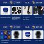 YU XIN Star Projector Night Light for Kids, Starry Projector with Bluetooth Speaker, Rotating LED Nebula Cloud Light for Kids Adults Bedroom Decoration