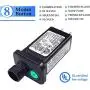 JMEXSUSS 33ft Blue Christmas Lights Outdoor Waterproof 100 LED String Lights Plug in Christmas Tree Lights with 8 Modes for Indoor Wedding Patio Garden Party Decoration JMEXSUSS 33ft Blue Christmas Lights Outdoor Waterproof 100 LED String Lights Plug in Christmas Tree Lights with 8 Modes for Indoor Wedding Patio Garden Party Decoration