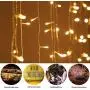 Indoor String Lights for Bedroom, 16.4ft 100 LED, Gift for Women, Kids, Tree Wedding Party Decoration,Window Curtain, Garden Bedroom Outdoor Indoor String Lights, USB Powered, Warm White