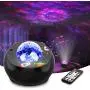 Riarmo Galaxy Star Projector, [2020 Upgraded] Night Light Projector with Music Speaker & Remote Control for Bedroom/Party/Home Decor, Starry Projector with Voice Control and Timer for Kids & Adults