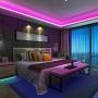 Ksipze Led Strip Lights 16ft RGB Color Changing with 44 Keys Remote for Home Bedroom Kitchen