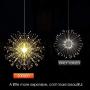 Kainuoa 2 Pack Firework Lights 200 LED 8 Mode Battery Operated Waterproof Fairy Lights with Remote,New Year 2021 Hanging Lights Starburst Sphere Lights for Party Festive Indoor & Outdoor Kainuoa 2 Pack Firework Lights 200 LED 8 Mode Battery Operated Waterproof Fairy Lights with Remote,New Year 2021 Hanging Lights Starburst Sphere Lights for Party Festive Indoor & Outdoor