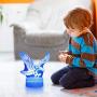 Eagles Remote Control Night Lights 3D Optical Illusion 16 Colors LED Lamps Animals Lovers Home Bedroom Decor Birthday Party Gifts Art Deco Choices for Boys Kids Babes Friends Fathers(Eagle(Remote))