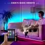 Daybetter LED Strip Lights 25ft, Music LED Lights for Bedroom Home Party