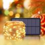 HVIKOV 200 LED Solar Copper Wire String Lamp Led Strip Fairy Garland Outdoor Garden Decorative Light Wedding Christmas Decoration